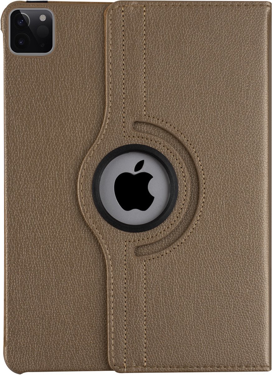Apple iPad Pro 11 (2021) Book Case Tablethoes - Goud - 360 Graden Draaibaar