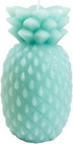 kaars Pineapple 7 x 14 cm wax turquoise