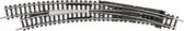 N Minitrix rails T14947 Gebogen wissel, Links 30 ° 1 stuk(s)