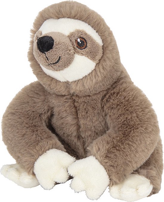 Trixie - Pluche Luiaard Grijs Met Heartbeat Puppy Hartslag Knuffel Trixie - Pluche Luiaard Grijs Met Heartbeat Puppy Hartslag Knuffel