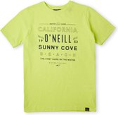 O'Neill T-Shirt Boys Muir Limegroen 116 - Limegroen 100% Katoen Round Neck