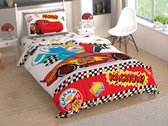 Disney Home - Cars Kachow BRF 1-persoons kinder dekbedovertrekset (gelicentieerd)