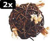 2x SPEELBAL NATURE FIRST 9,5CM