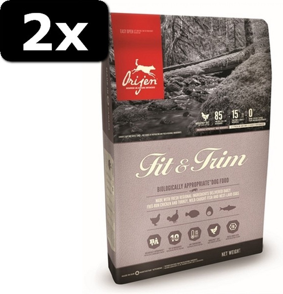 Orijen ORIJEN DOG FIT&TRIM 11,4KG