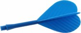 flights met shaft 70 mm draaddikte 8 mm blauw