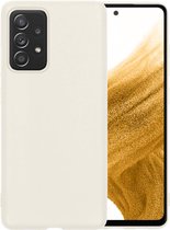 Samsung A53 Hoesje Siliconen - Samsung Galaxy A53 Case - Samsung A53 Hoes - Zwart