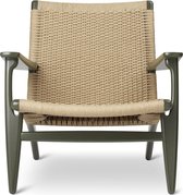 Carl Hansen & Søn - CH25 Fauteuil Limited edition Ilse Crawford - seaweed