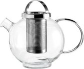 theepot La CafetiÃ¨re Darjeeling 600 ml glas zilver