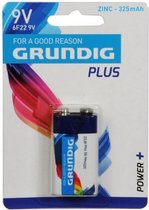 batterijen 6F22 ZN 325 mAh per stuk