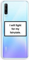 Case Company® - Huawei P Smart Pro hoesje - Fight for my fairytale - Soft Cover Telefoonhoesje - Bescherming aan alle Kanten en Schermrand