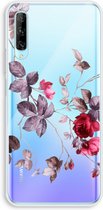 Case Company® - Huawei P Smart Pro hoesje - Mooie bloemen - Soft Cover Telefoonhoesje - Bescherming aan alle Kanten en Schermrand