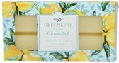 wax-bar Citron Sol 2,5  x 14,5 cm geel 6 stuks