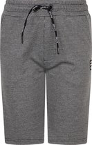 Indian Blue jongens korte joggingbroek Small Check Black