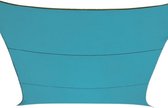 schaduwdoek rechthoekig 2 x 3 meter polyester blauw