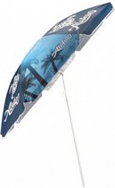 strandparasol Aloha 180 x 156 cm aluminium blauw