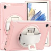 Samsung Galaxy Tab A8 2021 Hoes - Mobigear - Shockproof Serie - Hard Kunststof Backcover - Roze - Hoes Geschikt Voor Samsung Galaxy Tab A8 2021