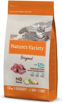 Natures variety original sterilized tuna no grain kattenvoer 1,25 kg