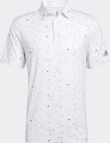 Adidas Flag Print Men Polo Shirt White