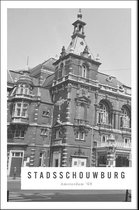 Walljar - Stadsschouwburg '69 - Zwart wit poster