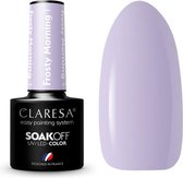 Claresa UV/LED Gellak Frosty Morning #1 - 5ml. - Paars, Pastel - Glanzend - Gel nagellak