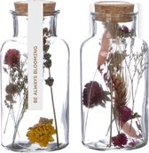 Gift Atelier - Kleurrijk bloemenflesje 'Fermata' (M)