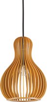 Ideal Lux Citrus - Hanglamp Modern - Bruin - H:142cm   - E27 - Voor Binnen - Hout - Hanglampen -  Woonkamer -  Slaapkamer - Eetkamer