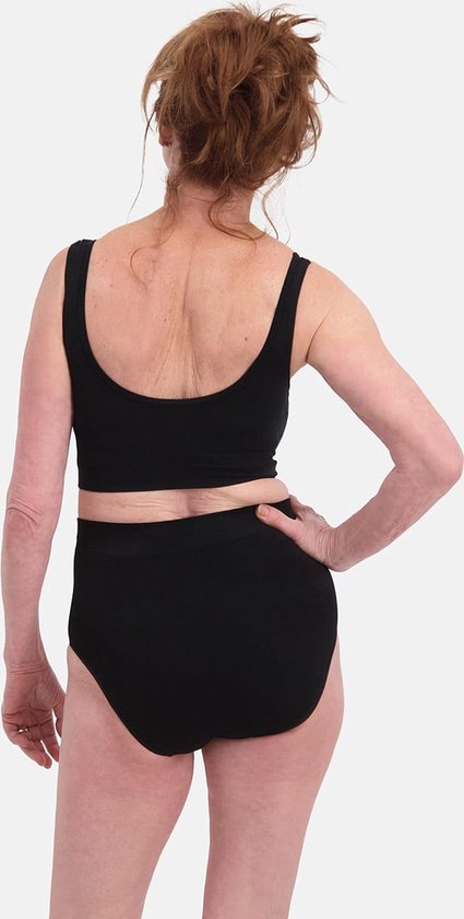 Culotte Extra Haute Sans Couture Amy (Lot De 2) - Zwart S