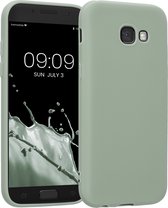 kwmobile telefoonhoesje geschikt voor Samsung Galaxy A5 (2017) - Hoesje voor smartphone - Back cover in grijsgroen