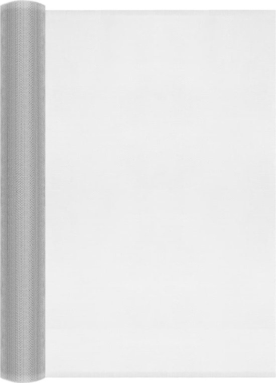 Moustiquaire vidaXL - Moustiquaire - Grillage 60 x 2000 cm - Aluminium Argenté