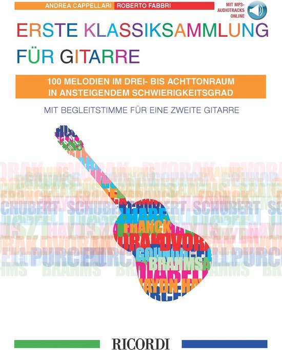 Ricordi Erste Klassiksammlung für Gitarre - Songboek voor gitaar