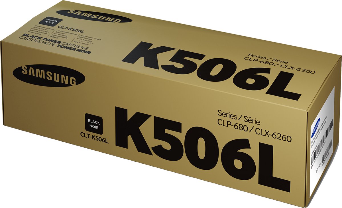 Samsung Cartouche de toner noir haut rendement CLT-K506L | bol.com