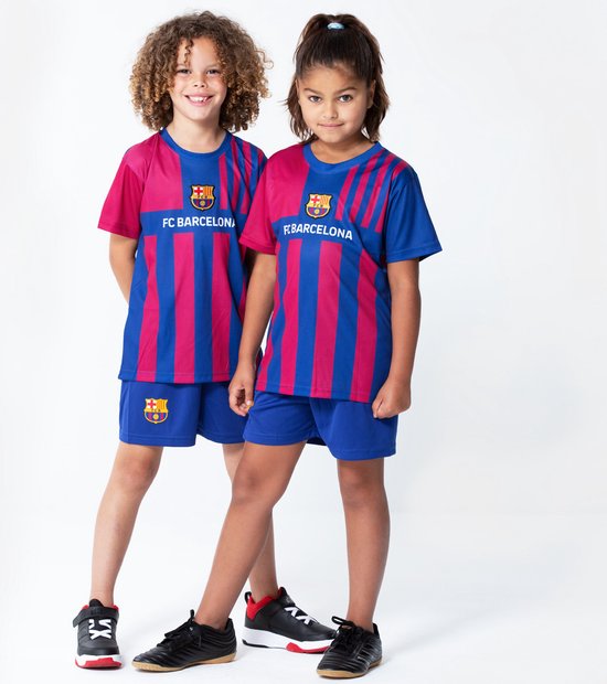 Leidinggevende verdwijnen Pebish FC Barcelona thuis tenue 21/22 - voetbaltenue kids - officieel FC Barcelona  fanproduct... | bol.com