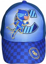 basketbalpet PJ Masks C jongens katoen blauw maat 50