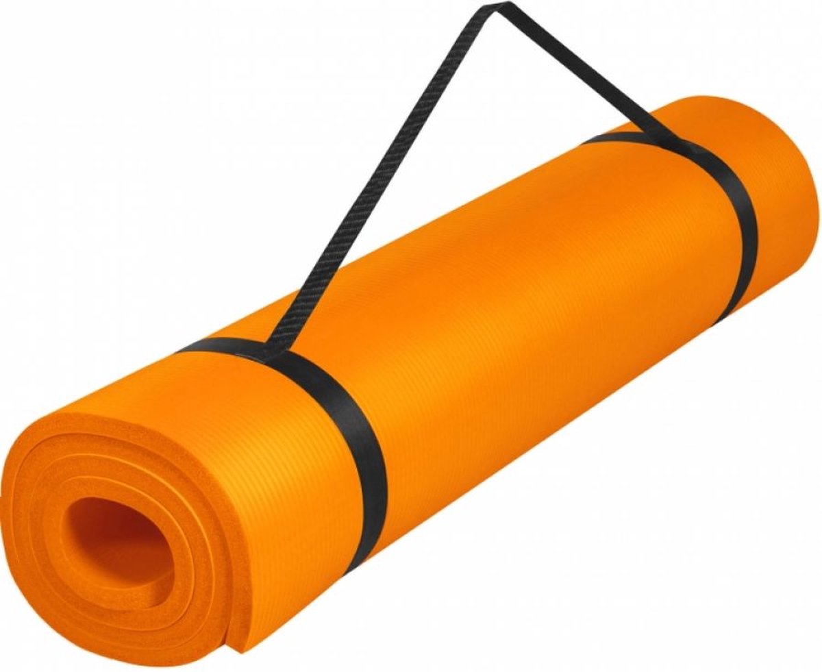 Gorilla Sports Oranje Yogamat Deluxe 190 x 60 x 1,5 cm