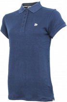 poloshirt Lisa dames katoen donkerblauw mt S