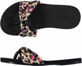 teenslippers Tropical meisjes polyester beige/roze mt 35-36