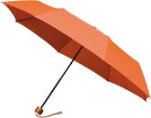 paraplu handopening 100 cm polyester oranje