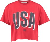 America Today Elvy Usa - Dames T-shirt - Maat M