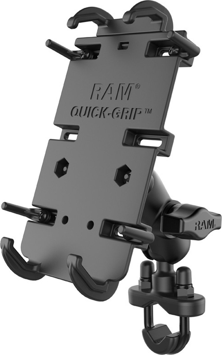 Quick-Grip™ klemhouder smartphones XL stangbevestigingset RAM-B-149Z-A-PD4U