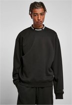 Starter Crewneck sweater/trui -L- Jaquard Rib Zwart