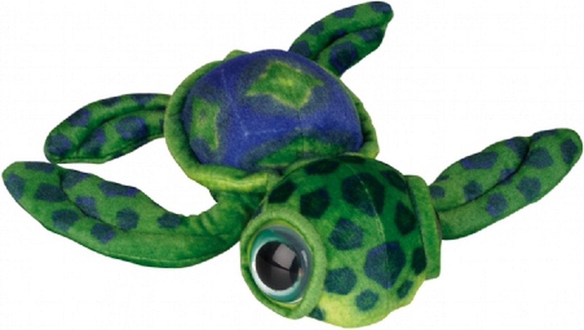 Pluche schildpad groen 39 cm