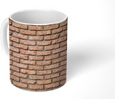 Mok - Muur - Bakstenen - Patronen - Mokken - 350 ML - Beker - Uitdeelcadeautjes