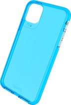 Gear4 Crystal Palace Neon Case Shockproof Hoesje iPhone 11 Pro Max - Blauw