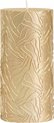 Riverdale - Kaars Wave goud 7x14cm - Goud