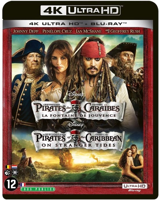 Pirates of The Caribbean - On Stranger Tides (4K Ultra HD Blu-ray)
