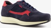 Tudo Volta leren heren sneakers - Blauw - Maat 44 - Uitneembare zool