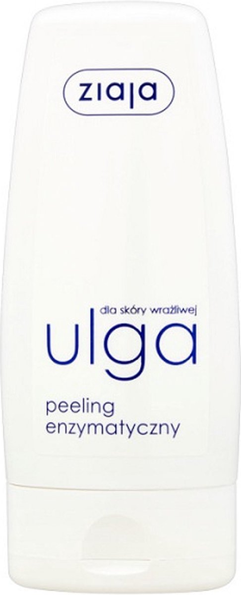 Ziaja Ulga peeling enzymatyczny - Voor droge, gevoelige en vasculaire huid - 60ml