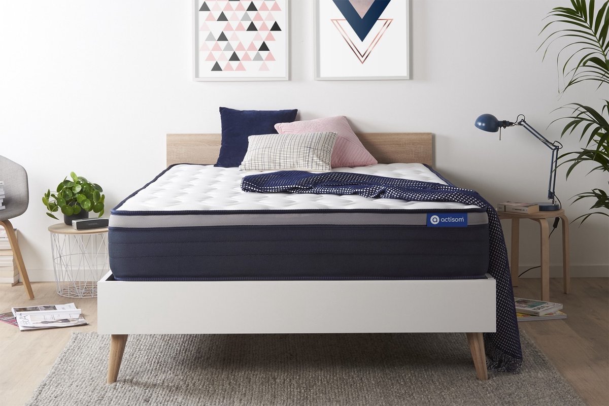 Actilatex max matras 180x210cm , Latex en traagschuim , Stevig, 7 comfortzones