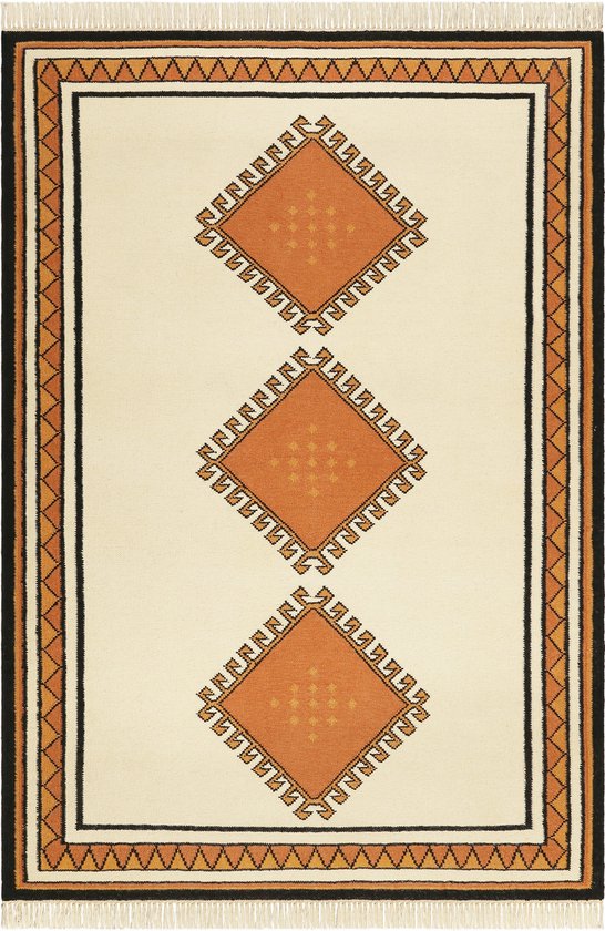 Wecon home - Laagpolig tapijt - Afoud - 100% scheerwol - Dikte: 5mm