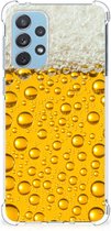 Telefoonhoesje Geschikt voor Samsung Galaxy A73 Hippe Hoesjes met transparante rand Bier